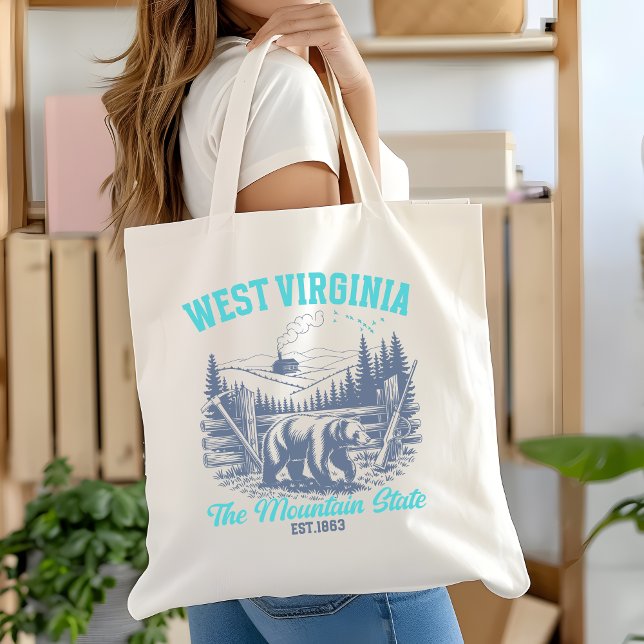 Rustic West Virginia Nature Scene  Tote Bag (Creator Uploaded)