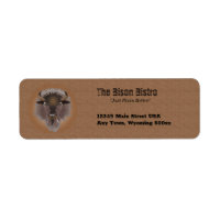 Rustic Westen Plains Bison