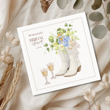 Rustic Western Boots Bridal Shower
