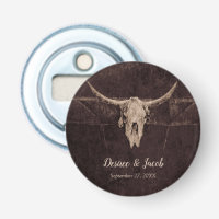 Rustic Western Bull Skull Wedding Country Texture