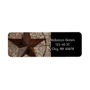 Rustic Western Country Primitive Texas Star