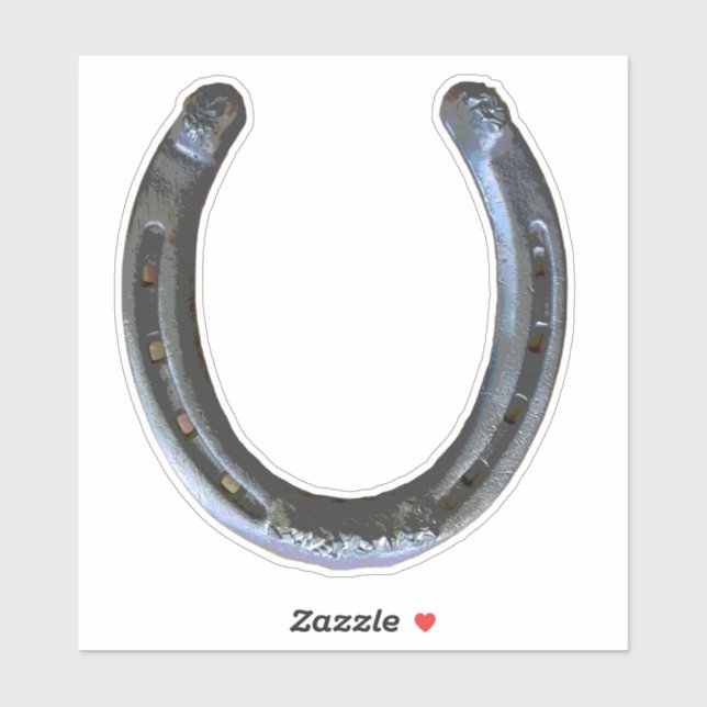 Rustic Western Lucky Horseshoe (Sheet)