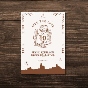 Rustic Western Ranch Farm Barn Cowboy Boots Invitation
