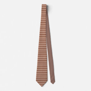 Rustic Western Tribal Pattern Neck Tie