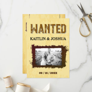 Rustic Western Wedding 🤠 Country Charm Wedding  Program