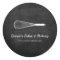 Rustic Whisk Logo Bakery, Catering Stickers