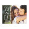Rustic White Lettering Overlay Save the Date