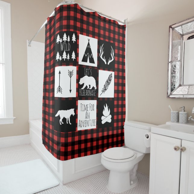 Rustic Wilderness & Animals Buffalo Check Plaid (In Situ)
