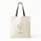 Rustic Wildflower Bridesmaid Name Tote Bag