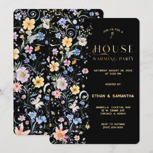 Rustic Wildflower Housewarming Party Template