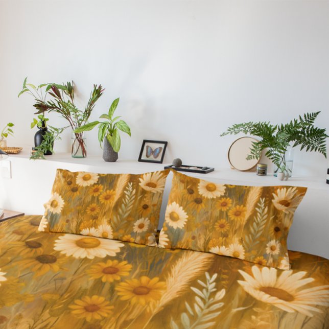 Rustic Wildflower Pattern Pillowcase (Creator Uploaded)