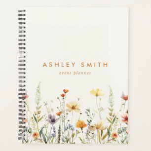 Rustic Wildflower Planner