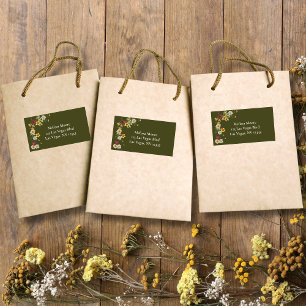 Rustic wildflower sage green baby shower
