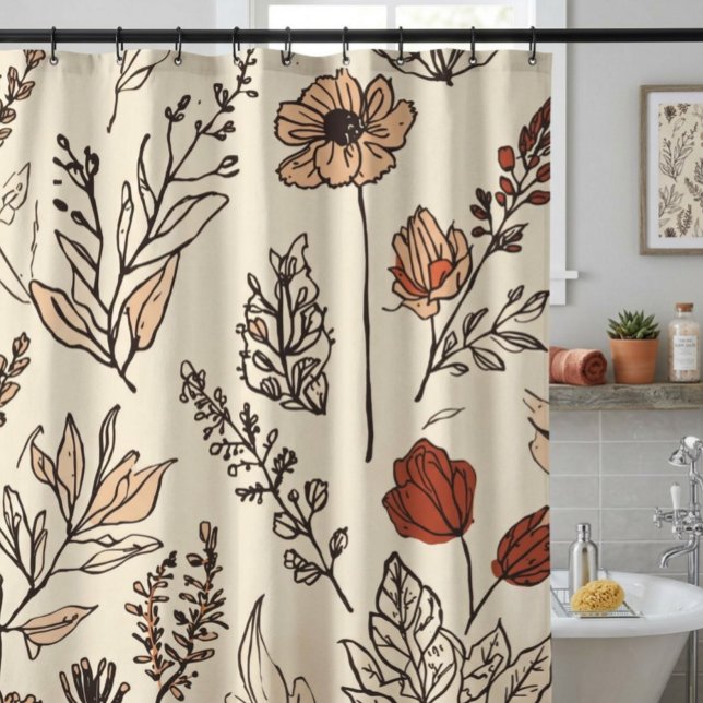 Rustic Wildflowers Vintage Botanical Sketch (Creator Uploaded)