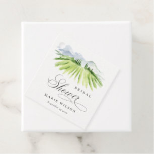 Rustic Winery Vineyard Mountain Bridal Shower Favour Tags