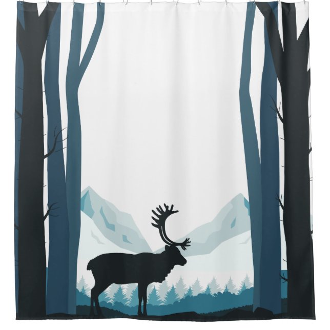 Rustic Winter Nature Illustration (Front)