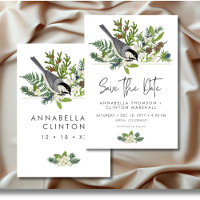 Rustic Winter Nature & Pine Wedding