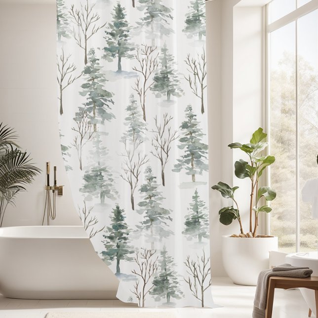 Rustic Winter Pine Trees pattern (Creator Uploaded)