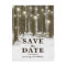 Rustic Winter Woodland Tree Save the Date