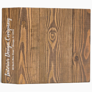 Rustic Wood binder