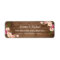 Rustic Wood Blush Pink Romantic Floral