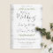 Rustic Wood & Botanical Leaves Wedding Invitation