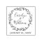 Rustic Wood & Botanical Leaves Wedding Stationery