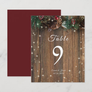 Rustic Wood Country Christmas Pine Garland Sparkle