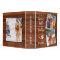 Rustic Wood Dog Memorial Photo Album