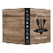 Rustic Wood Family Recipe Personalized Cookbook