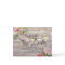 Rustic Wood Floral String Lights Wedding Save Date