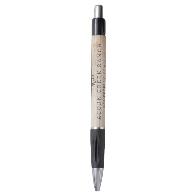 Rustic Wood Horse Equestrian Centre Pen (Front Vertical)