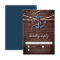 Rustic Wood Navy Blue Anchor Nautical Wedding