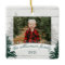 Rustic Wood Pine Christmas Trees Family Photo