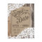 Rustic Wood Planks and Lace Save the Date