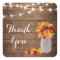 Rustic Wood String Lights Fall Mason Jar Thank You