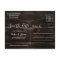 Rustic Wood String Lights Wedding Save The Date