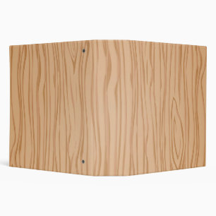Rustic Wood Texture Binder for Office or School