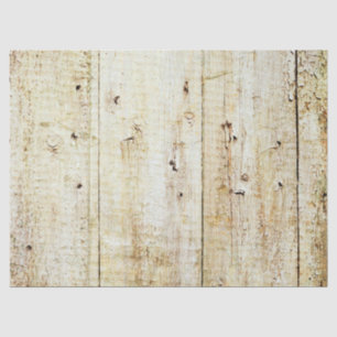 Rustic Wood Texture Tissue Paper
