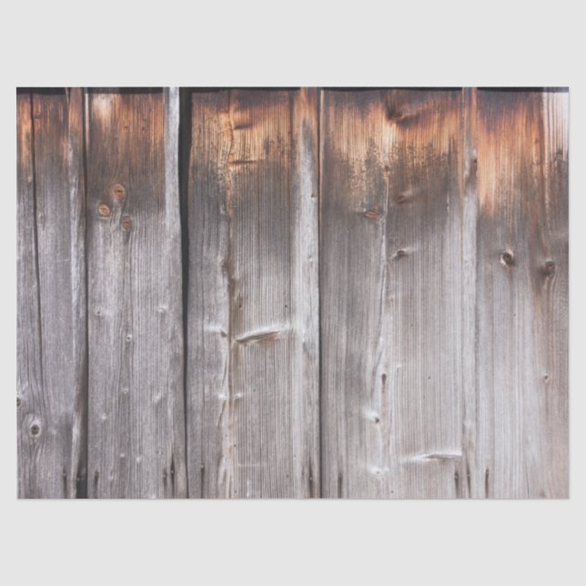 rustic wood tissue paper (Front)