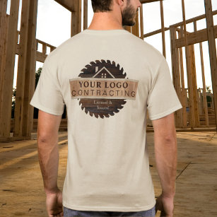 Construction Company T Shirts Shirt Designs Zazzle CA