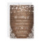 Rustic Wood Twinkle String Lights Lace Wedding