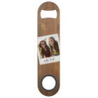 Rustic Wood with Square Photo Frame