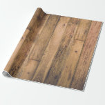 Rustic Wood Wooden Farmhouse Planks Barn Wrapping Paper<br><div class="desc">Wrapping Paper</div>