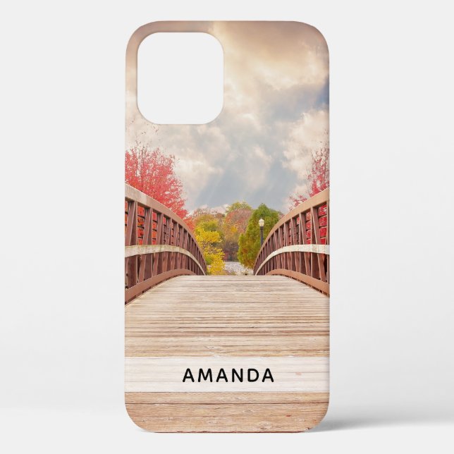 Rustic Wooden Bridge in the Country Case-Mate iPho Case-Mate iPhone Case (Back)