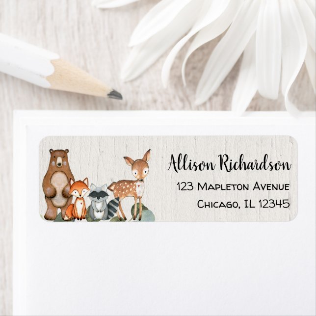 Rustic woodland animals forest friends (Insitu)