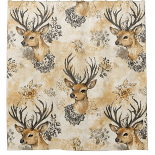 Rustic Woodland Fawn Pattern