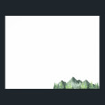 Rustic Woodland Forest Mountain Poster<br><div class="desc">Rustic Woodland Forest Mountain Download For Printable Wedding Programs DIY</div>