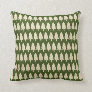Rustic Woodland Pine Tree Pillows