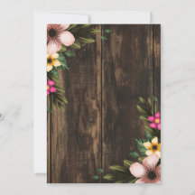 Rustic Woodsy Elegant Country Barn Bridal Shower